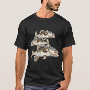 Bass Fishing. Fisherman is My Second Name. T-Shirt