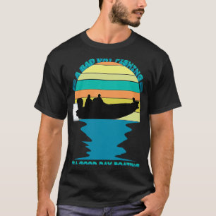 Bass Fishing Large Mouth Sport Fish and Boat Fun T-Shirt