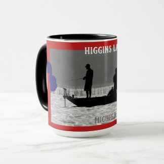 Bass fishing off Treasure Island Mug