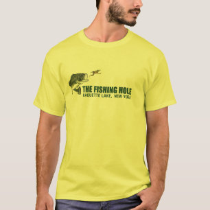 Bass Fishing shirt Raquette lake
