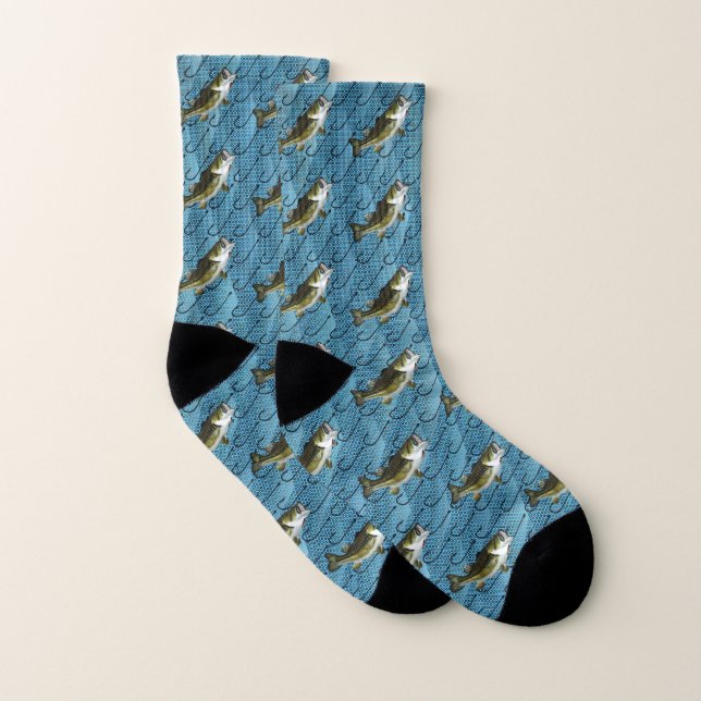 Bass Fishing Socks (Pair)
