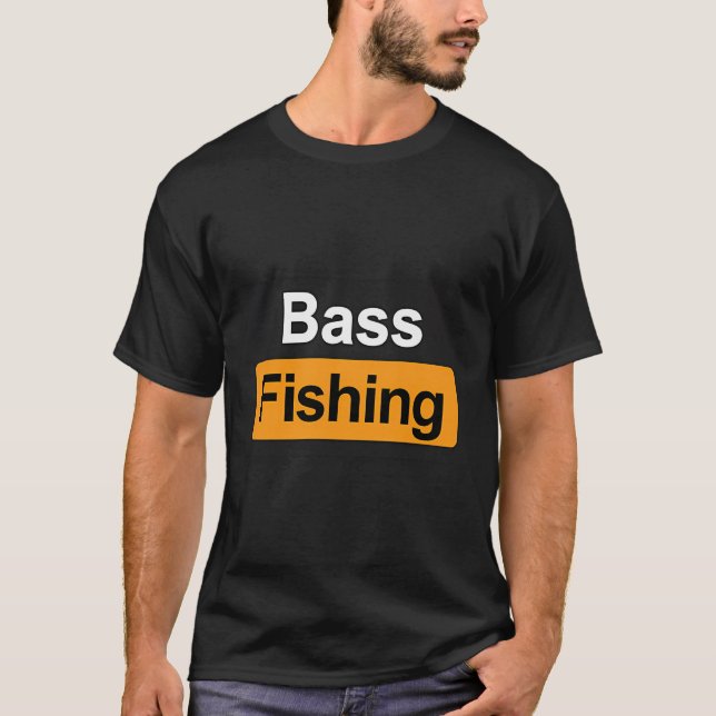 Bass Fishing T-Shirt (Front)
