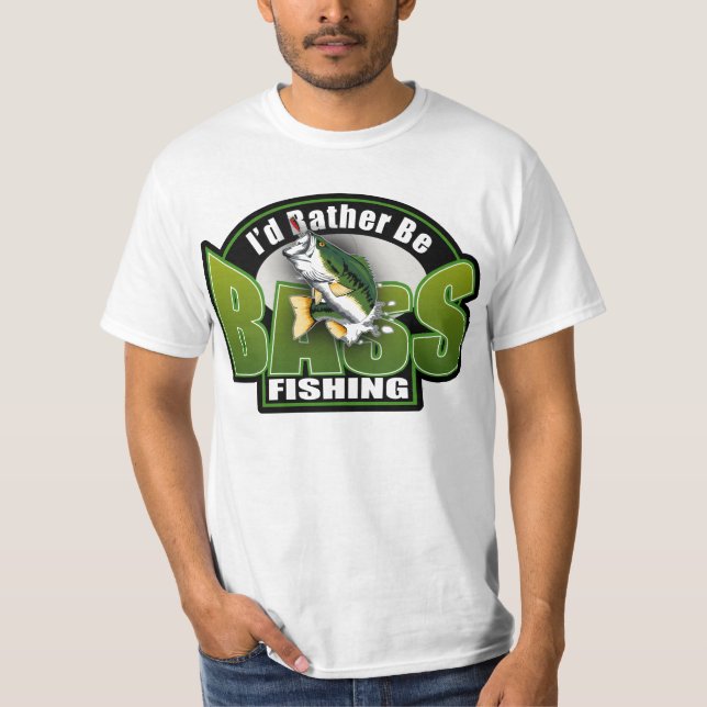 Bass Fishing T-Shirt (Front)