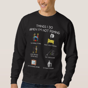 bass fishing walleye fisherman trout angler sport  sweatshirt