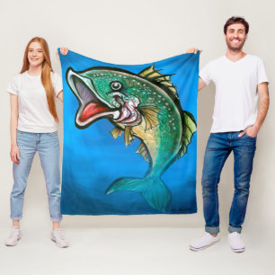 Bass Fleece Blanket