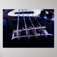 Bass Guitar Abstract