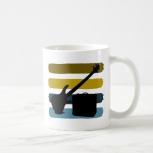 Bass Guitar and Amp Mug