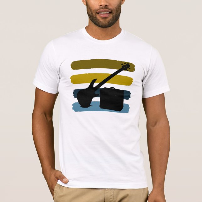 Bass Guitar and Amp Shirt (Front)