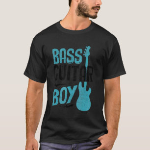 Bass Guitar Bassist Boys And Men Bass Player 6 T-Shirt