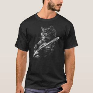 Bass Guitar Cat Jazz Rock Metal Music Blues Kitty T-Shirt