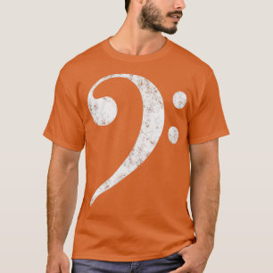 Bass Guitar Clef For Bass Player Bassist T-Shirt
