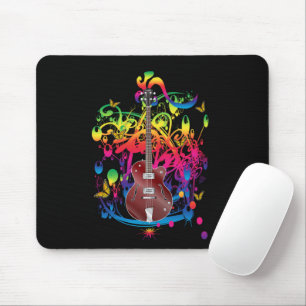 Bass Guitar Colour splash Mouse Mat