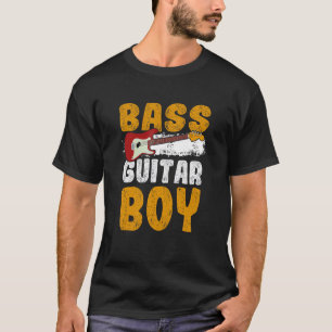 Bass Guitar  Graphic Boys And Men Bass Player 2 T-Shirt