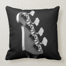 Bass guitar headstock