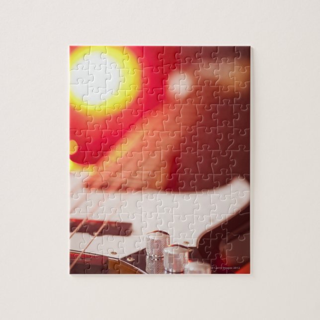 Bass Guitar Jigsaw Puzzle (Vertical)