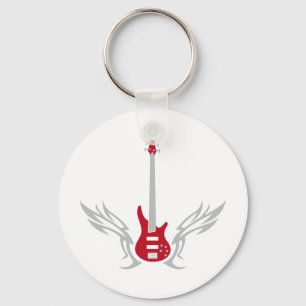 bass guitar key ring