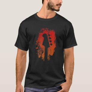 Bass Guitar Lover Art Guitarist Bass Players Vinta T-Shirt