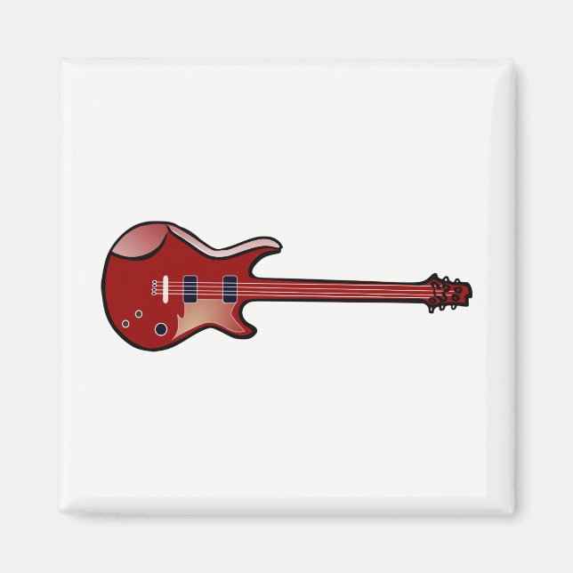 Bass guitar magnet (Front)