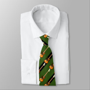 Bass Guitar Neck Tie