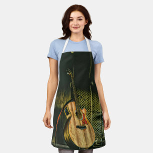 Bass guitar player apron