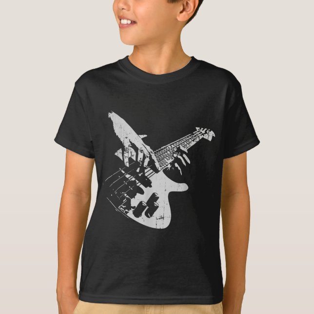Bass Guitar Player Gift Bassist T-Shirt (Front)