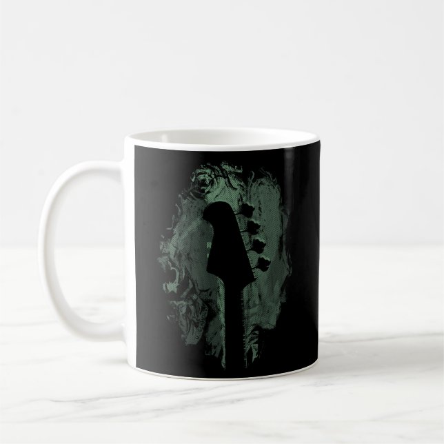 Bass Guitar Player Guitar For Guitarist Bass Playe Coffee Mug (Left)