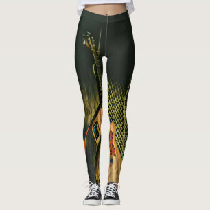 Bass guitar player leggings