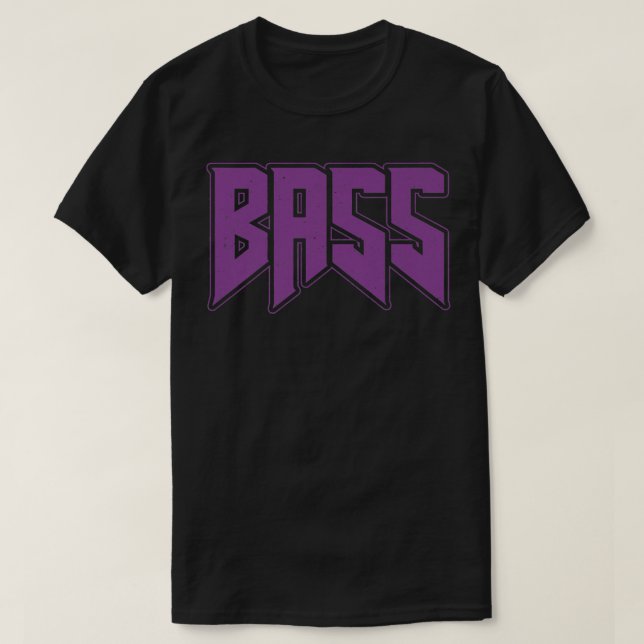 Bass Guitar Player RockHeavy MetalGrunge Band97 T-Shirt (Design Front)