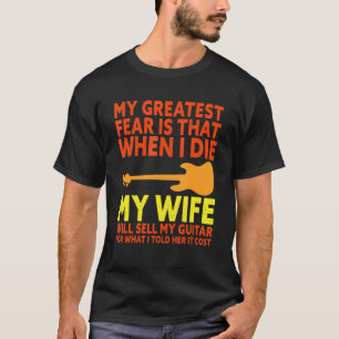 Bass Guitar Player Saying Bassist Guitarist T-Shirt