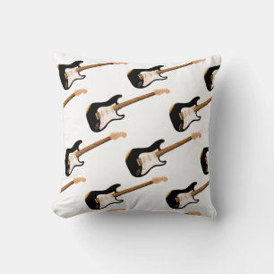 Bass Guitar Throw Cushion