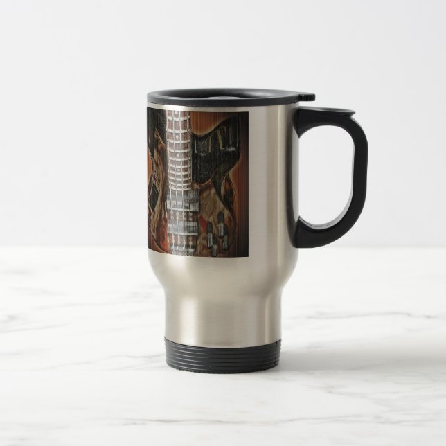 Bass Guitar Travel Mug (Right)