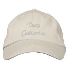 Bass Guitarist Custom Embroidered Hat