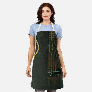 Bass guitarist gift apron
