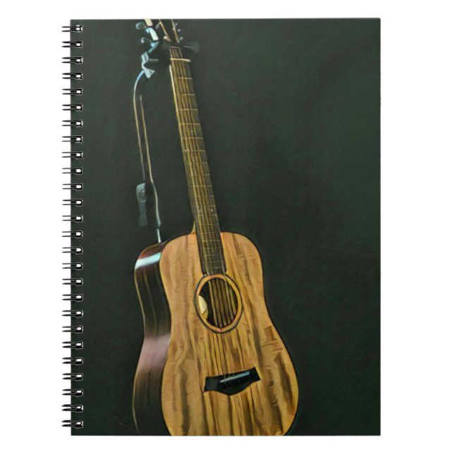 Bass guitarist gift notebook (Front)