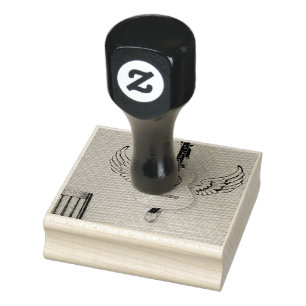 Bass guitarist gift rubber stamp