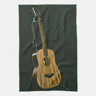 Bass guitarist gift tea towel