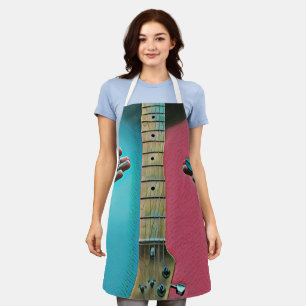 Bass guitarist gifts apron
