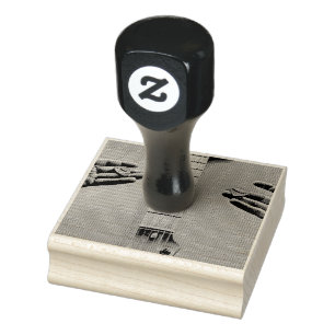 Bass guitarist gifts rubber stamp
