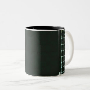Bass guitarist gifts Two-Tone coffee mug