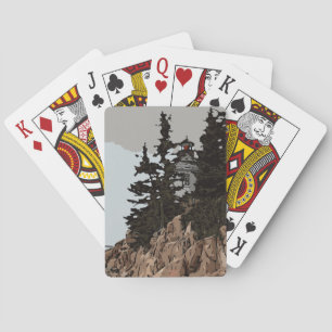 BASS HARBOR HEAD PLAYING CARDS