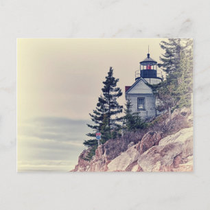Bass Harbour Head Light Postcard
