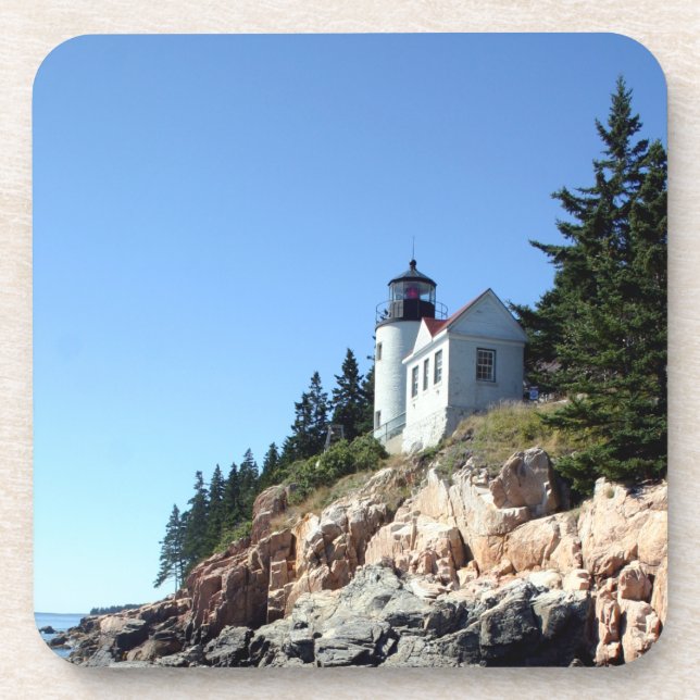 Bass Harbour Light Coaster (Front)