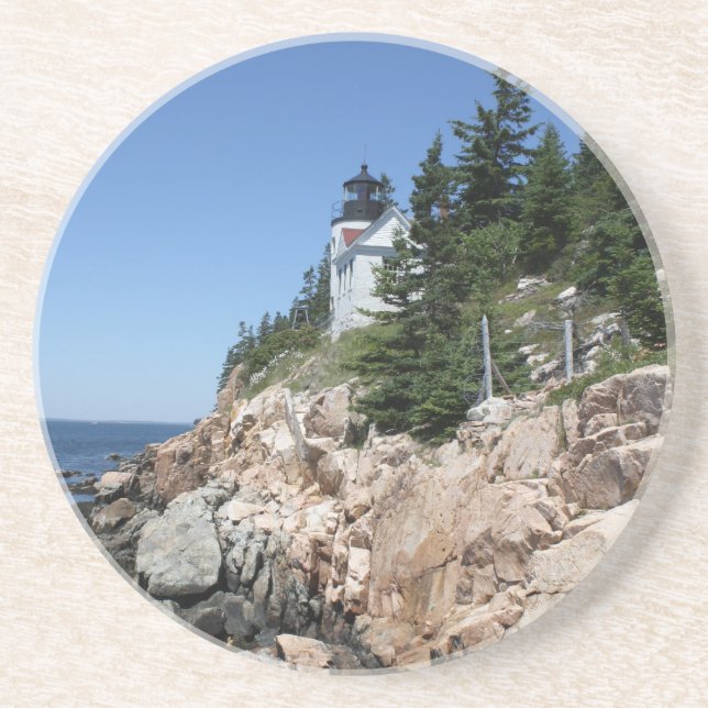 Bass Harbour Lighthouse 5 Coaster (Front)