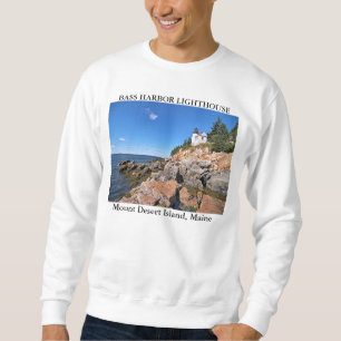 Bass Harbour Lighthouse, Mount Desert Island Maine Sweatshirt