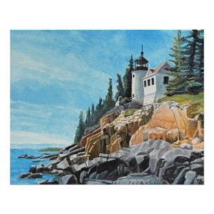 Bass Harbour Lighthouse Poster