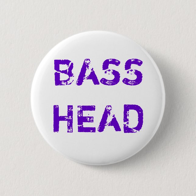 Bass Head button (purple text) (Front)