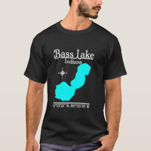 Bass Lake Indiana Long Sleeve T Shirt
