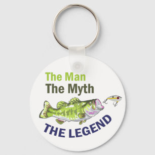 Bass Legend Key Ring