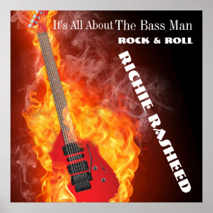 Bass Man - Music Poster