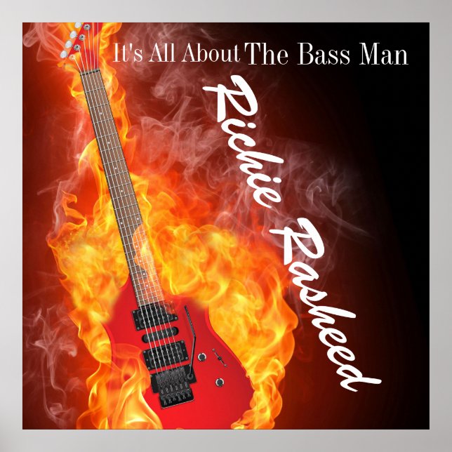 Bass Man - Music Poster (Front)